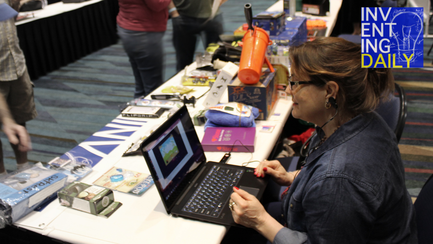Biofeedback Stone na Targach Invention Expo
