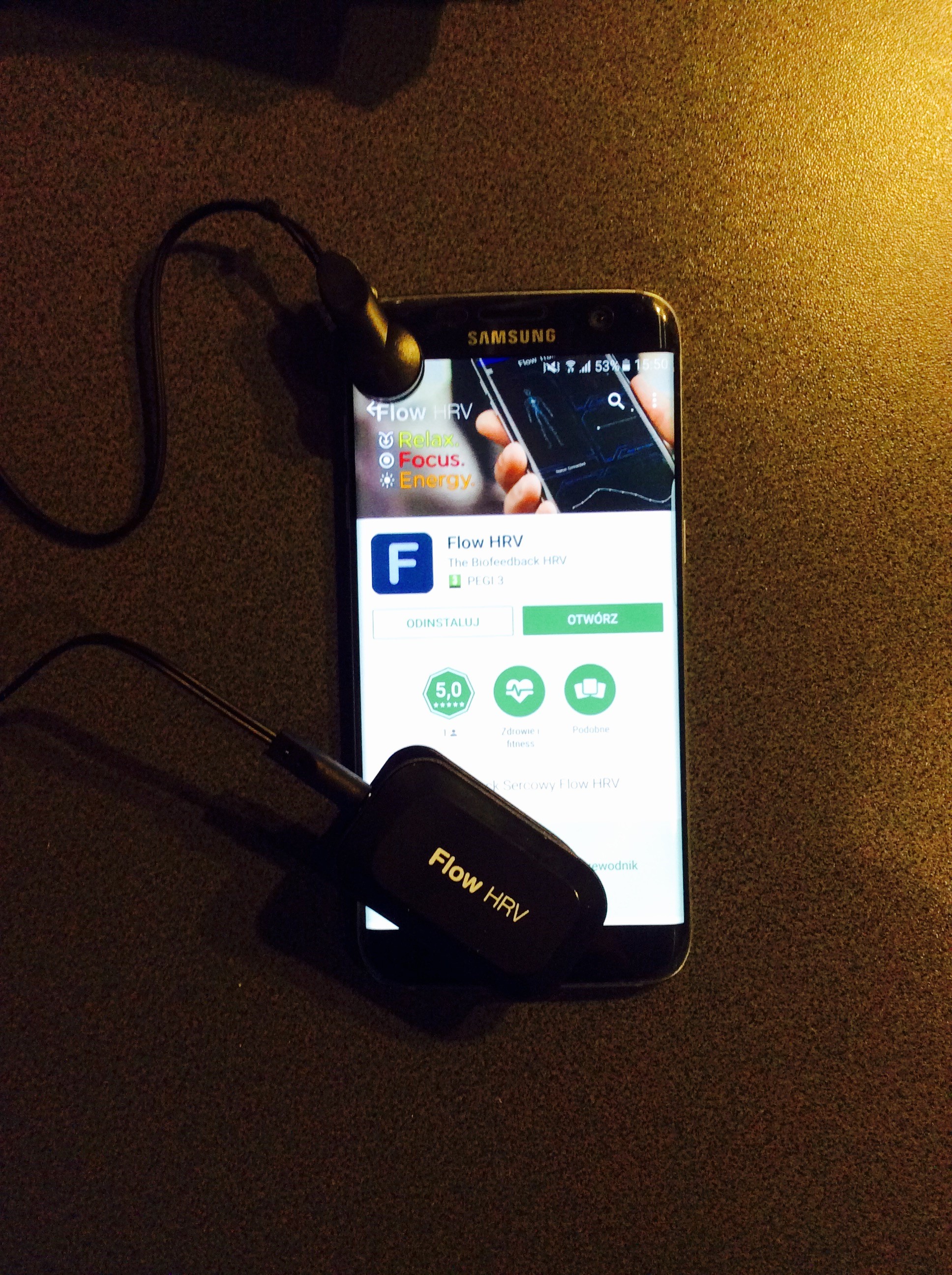 Instalacja biofeedbacku na telefonie Samsung z Androidem