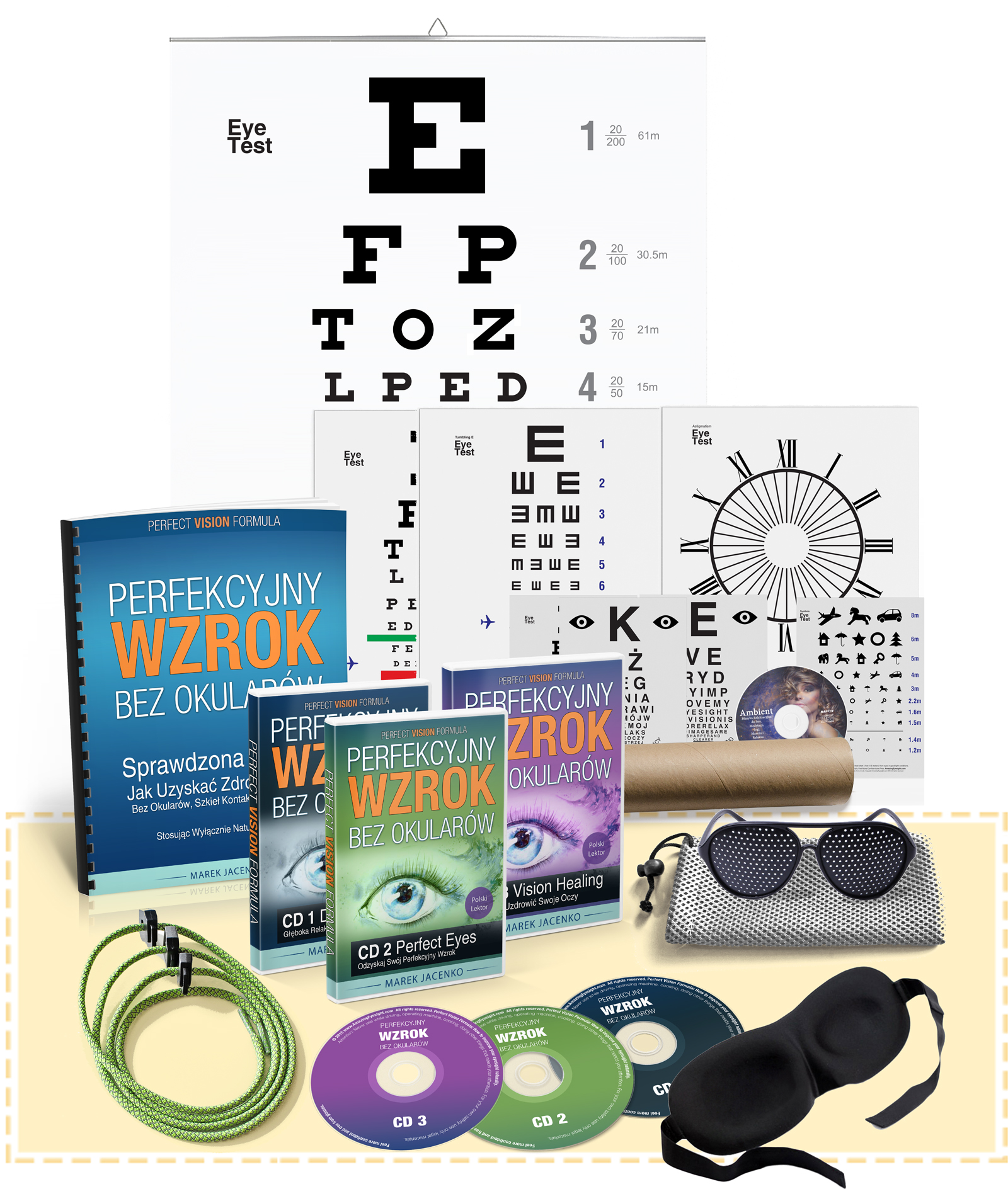 Pełen Zestaw Do Poprawy Wzroku